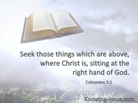 Colossians 3:1